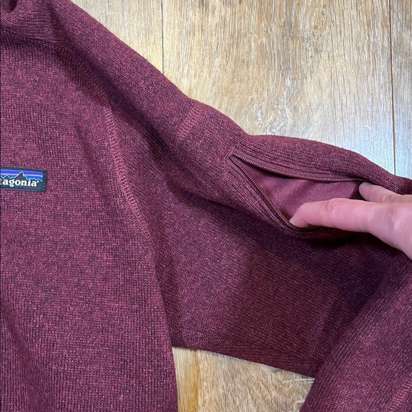 Patagonia Better Sweater Full Zip Fleece Jacket Plum Women's Large L Like New - Picture 6 of 15